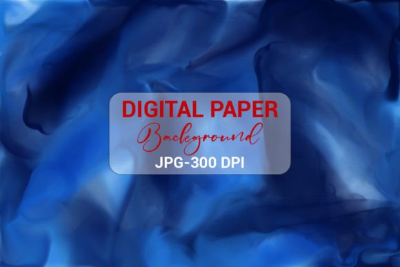 Blue Watercolor Digital Paper Background for Etsy & Print-on-Demand Sellers