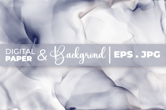 Navy Blue Watercolor Marble Backgrounds for Editorial & Web Design