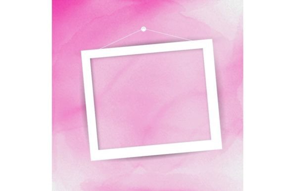 Picture Frame on Watercolor: A Versatile Design Asset for Local Branding