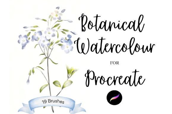 Procreate Botanical Watercolour Brushes Review