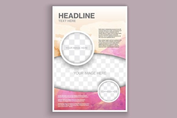 Watercolor Design Flyer Template: A Practical Review for Digital Sellers