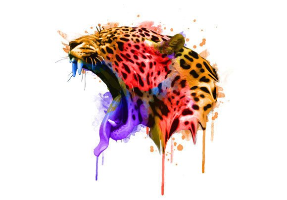 Watercolor Graphic Leopard: A Print Templates Review for Modern Branding and Marketing