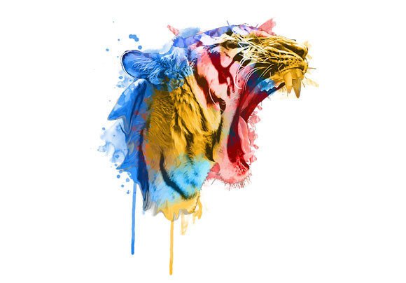 Watercolor Graphic Tiger for Print Templates: A Seller’s Real-World Review