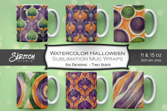 Watercolor Halloween Sublimation Mugs: A Crafts Designer’s Honest Review