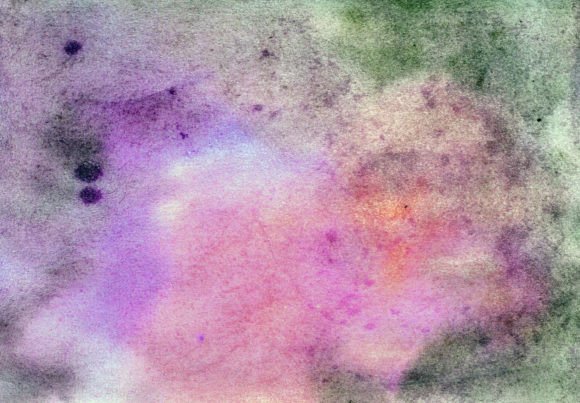 Watercolor Pink Green Texture for Backgrounds