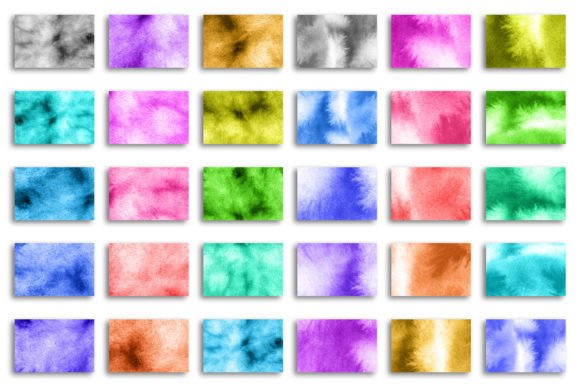 Watercolor Texture Sublimation Set 314 for Backgrounds