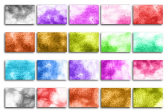 Watercolor Texture Sublimation Set 315 for Branding & Marketing Backgrounds