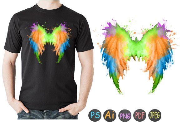 Watercolor Wing 10: A Review for Print Templates